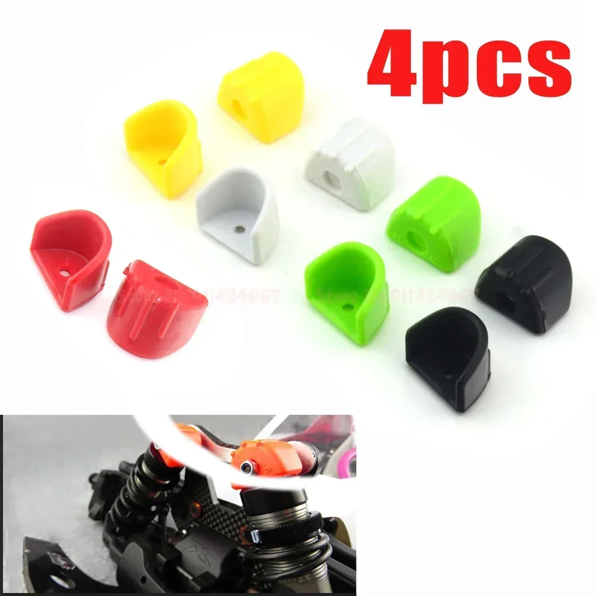 Rc Hobby Dump Truck - 4 Uds amortiguador y cubierta de