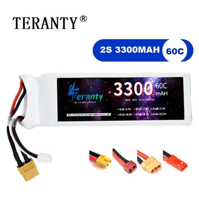 Rc Hobby Boat - Batería LiPo 2S 7,4 V 3300mAh