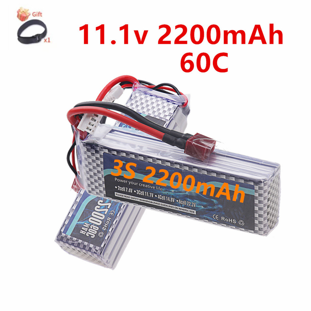 Hobby Rc Quadcopters & Multirotors - Batería Lipo 3S 11.1V Deans T