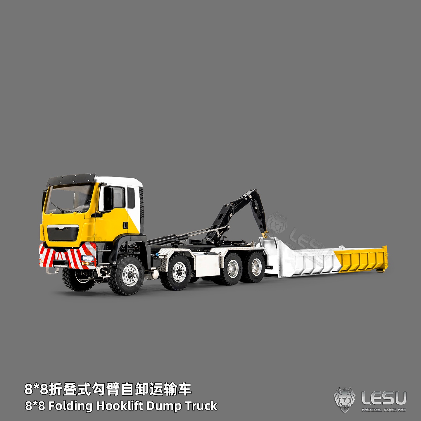 Rc Hobby Dump Truck - LESU Z0098 1/14 Camión Volquete Hidráulico