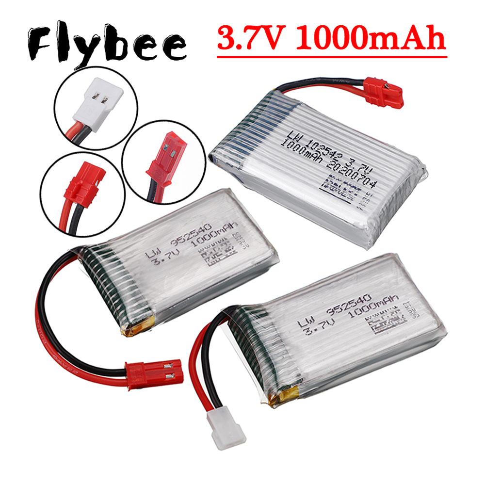 Hobby Rc Quadcopters & Multirotors - Batería Lipo de 3.7V 1000mah para