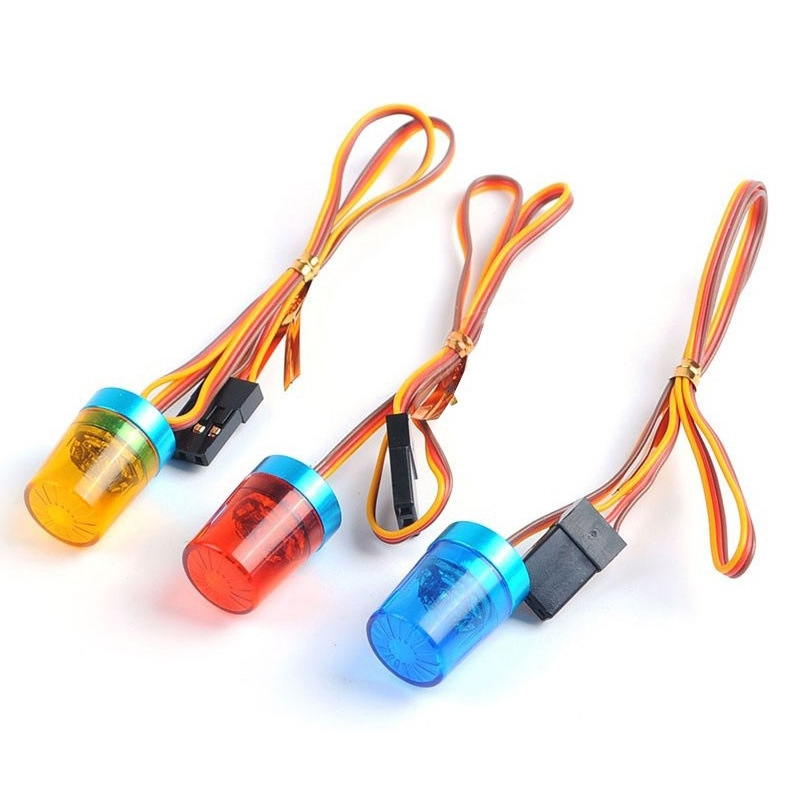 Yunshen Rc Hobby - Lámpara LED multifunción, luz estroboscópica/intermitente/rotación para