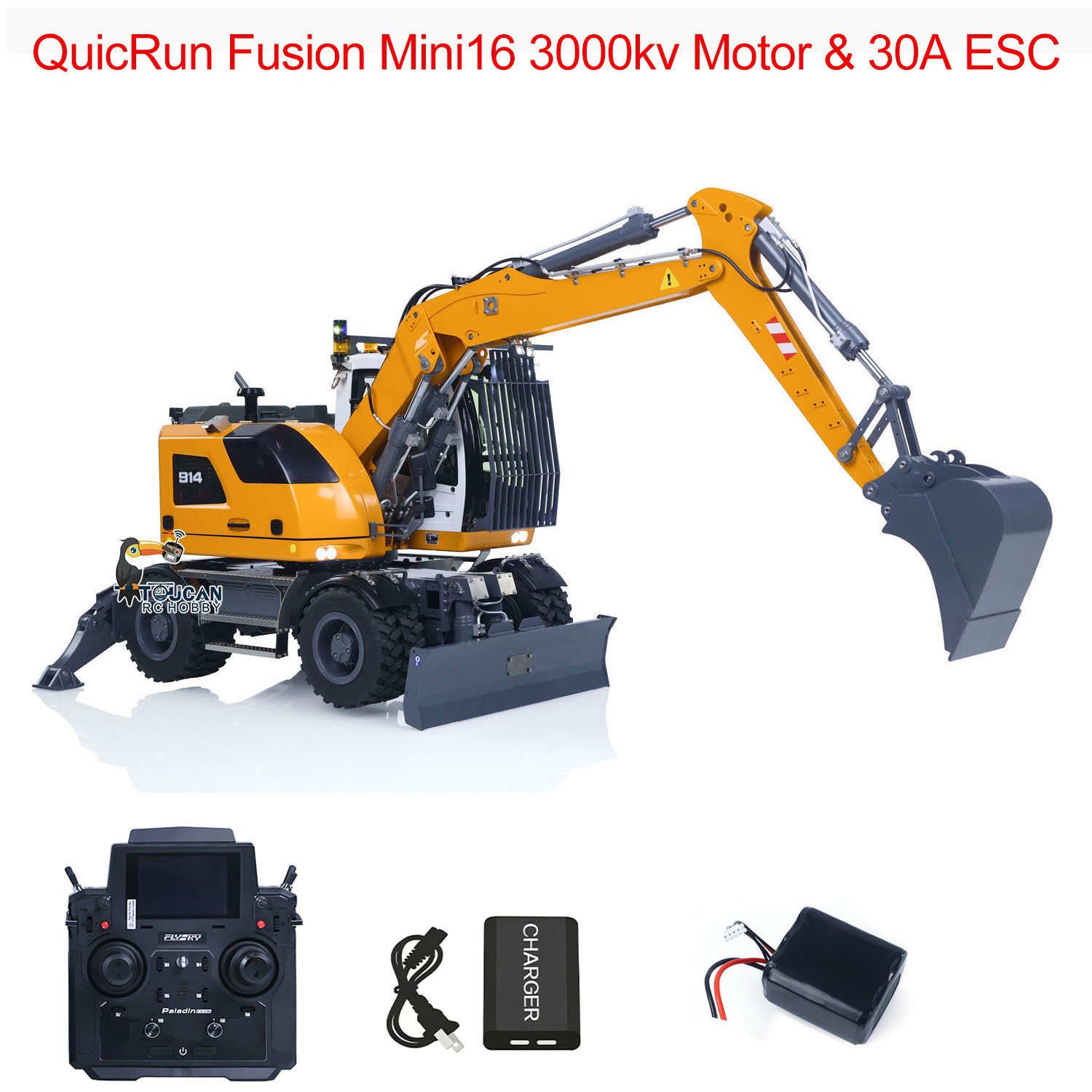 Rc Excavator Hobby - RTR 1/14 RC excavadora hidráulica LR914