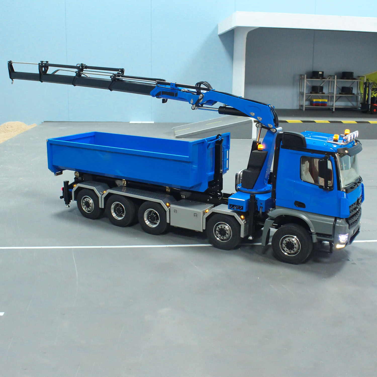 Camión Volquete Hidráulico Met - Rc Hobby Dump Truck reseña y precio