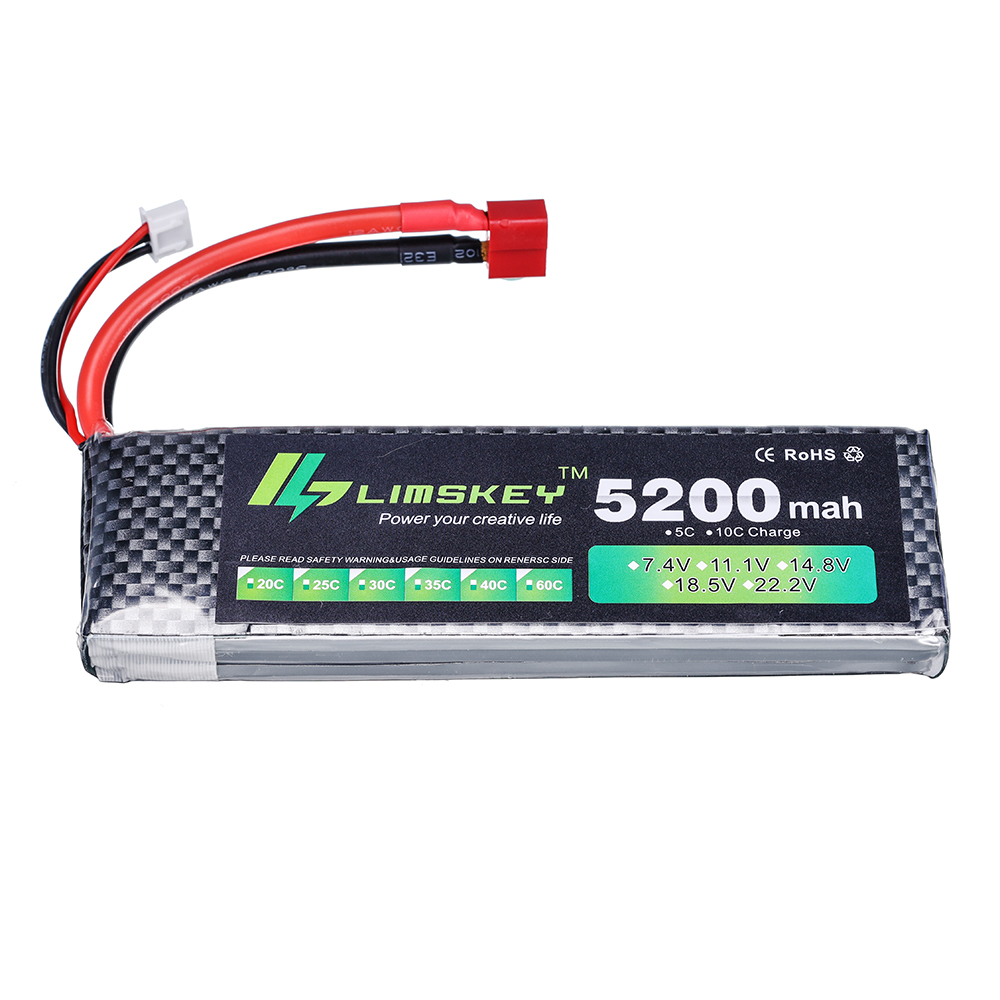 Limskey Power batería 7,4 V 52 - Rc Hobby Boat reseña y precio