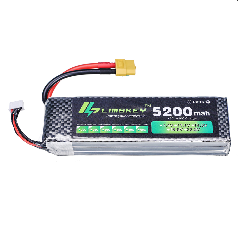 Limskey Power batería 7,4 V 52 - Rc Hobby Boat reseña y precio