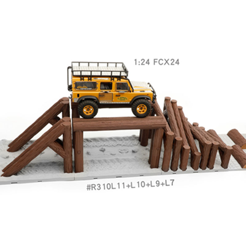 Bloqueos de carretera de mader - Rc Hobby Track reseña y precio