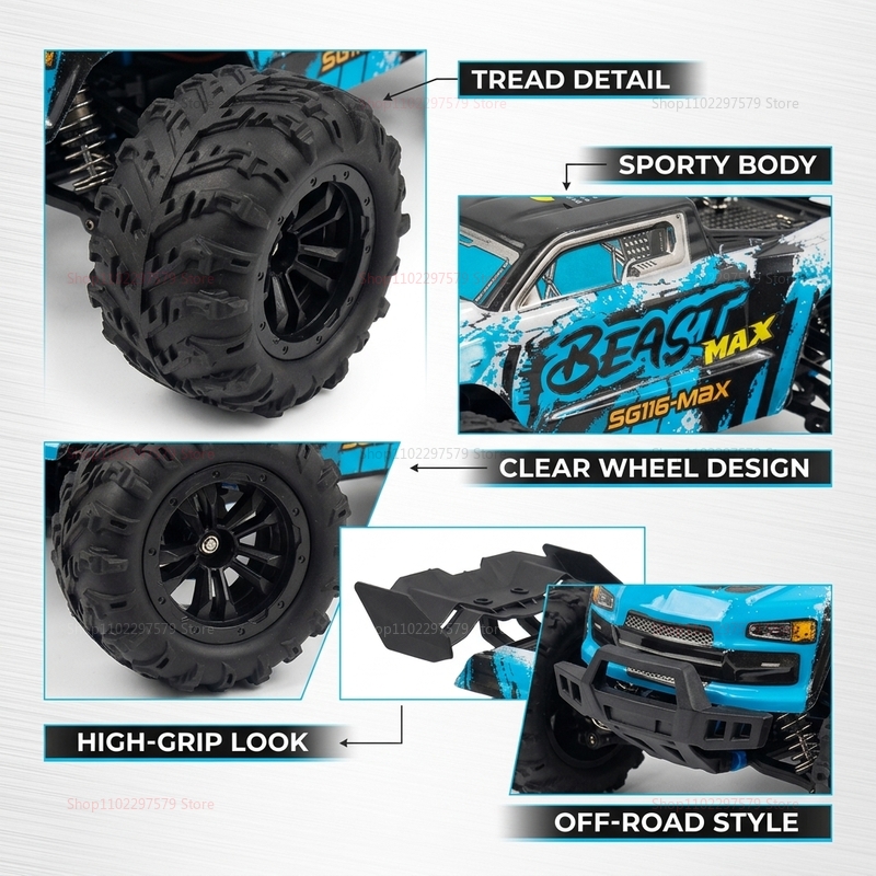 SG116‑MAX/PRO Camión Todoterre - Rc Hobby Dump Truck reseña y precio