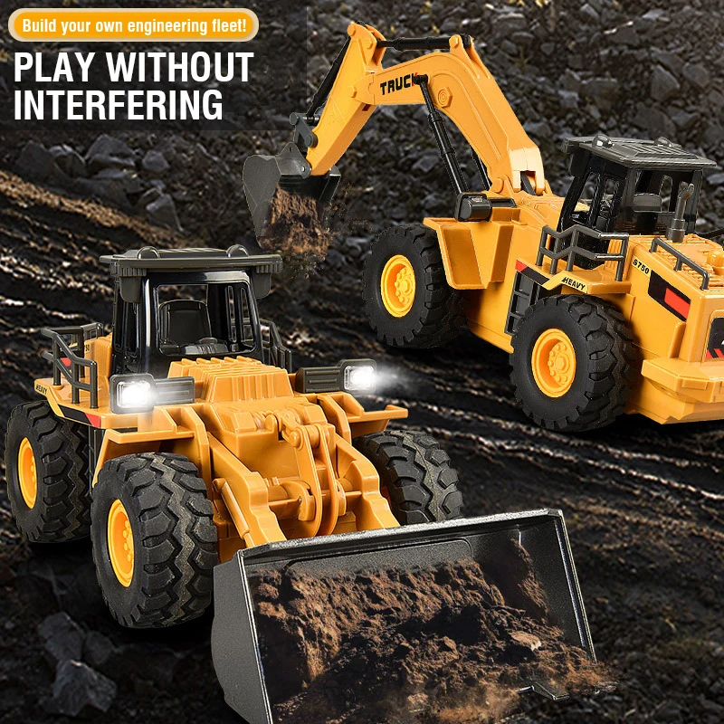 Excavadora teledirigida de ale - Rc Excavator Hobby reseña y precio