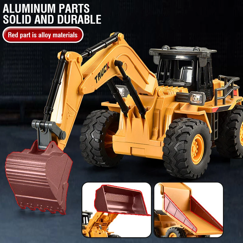 Excavadora teledirigida de ale - Rc Excavator Hobby reseña y precio