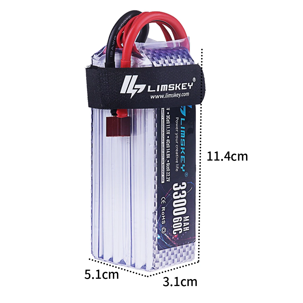 Batería Lipo NUEVA de 3300 mAh - Rc Hobby Boat reseña y precio