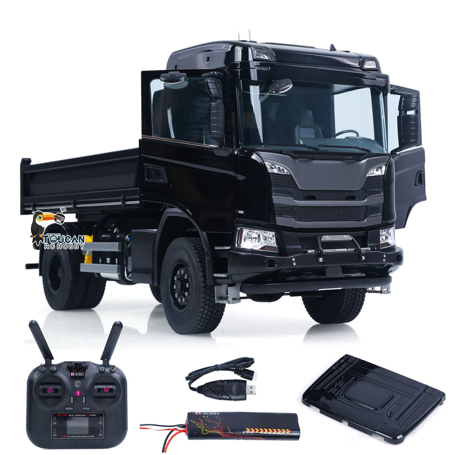 Camión Volquete RC 4x4 DoubleE - Rc Hobby Dump Truck reseña y precio