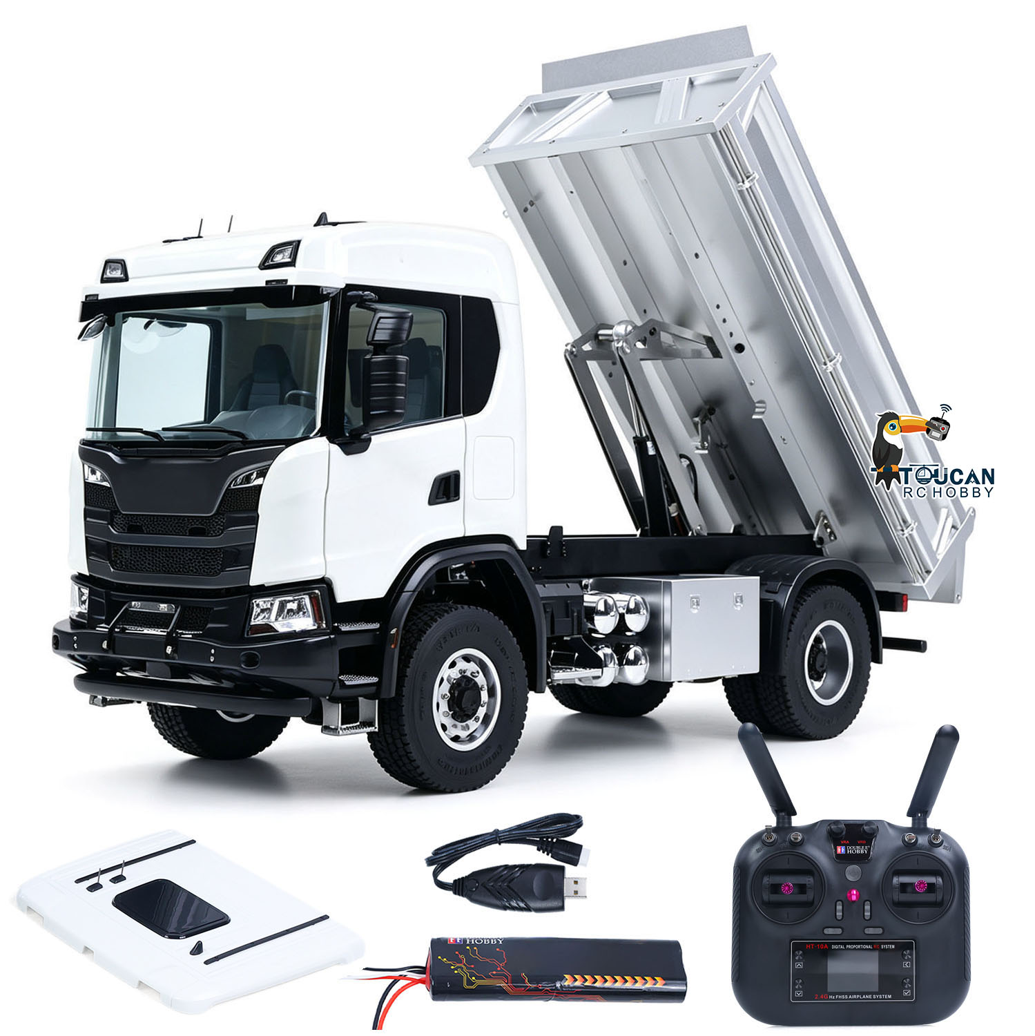 Camión Volquete RC 4x4 DoubleE - Rc Hobby Dump Truck reseña y precio