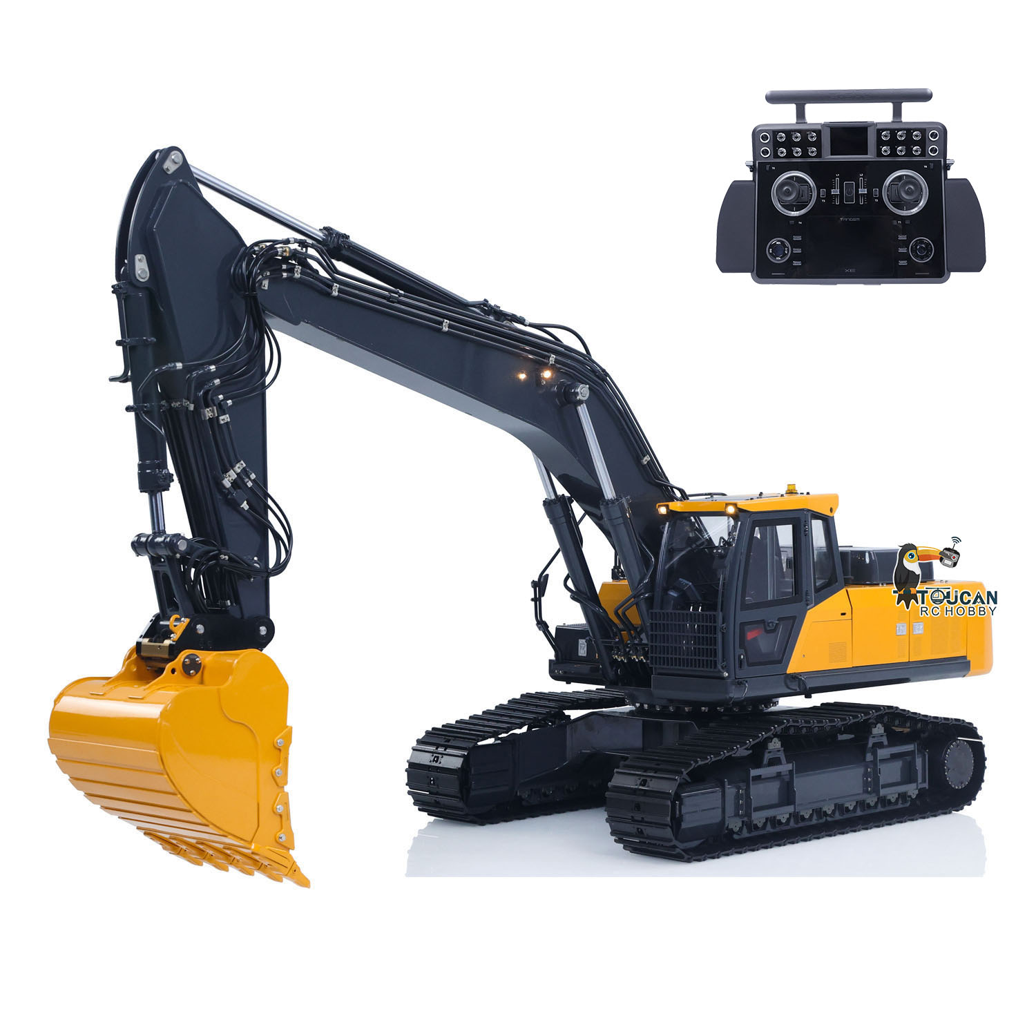 Excavadora Hidráulica a Radioc - Rc Excavator Hobby reseña y precio