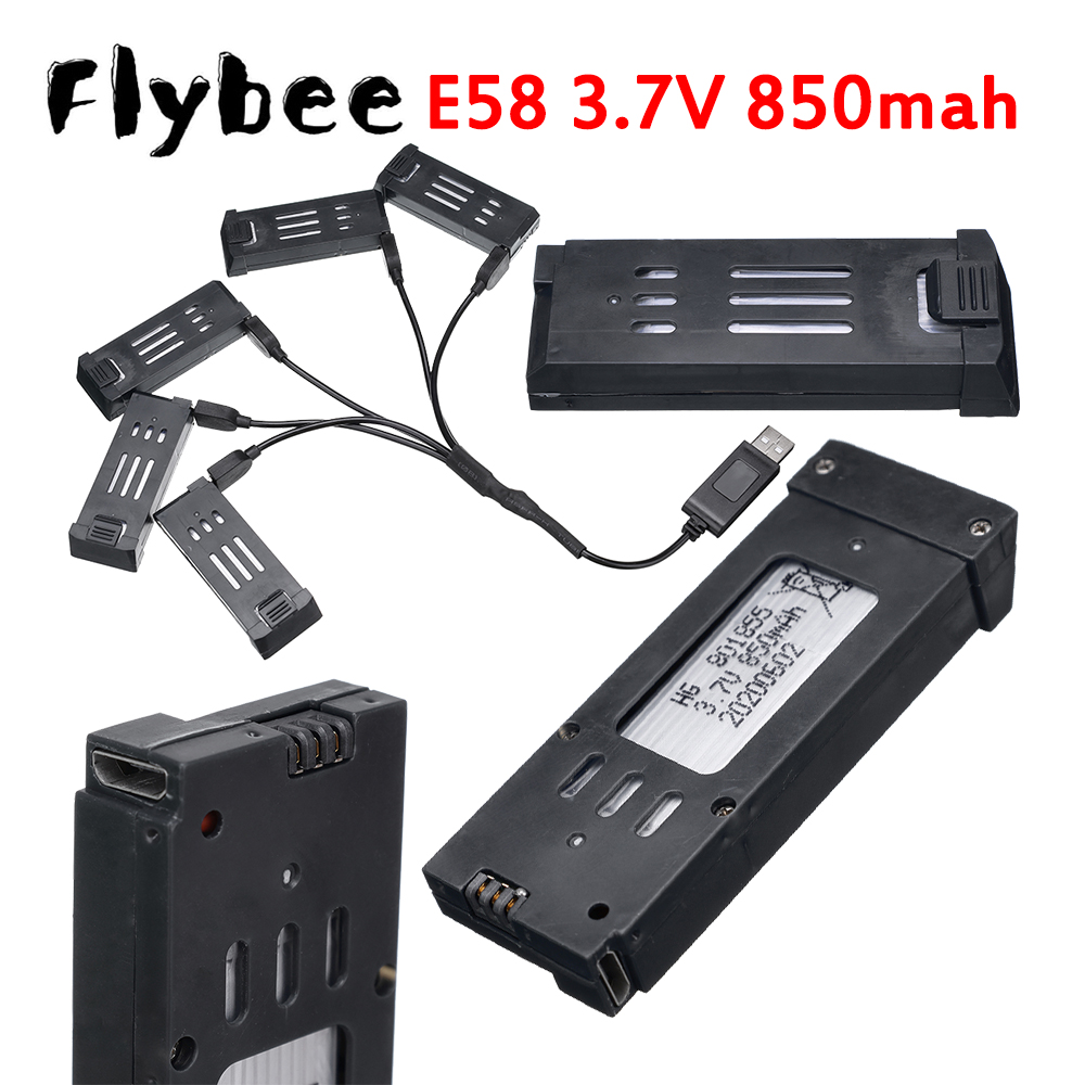 Batería de 3.7V 850mAh para Dr - Hobby Rc Quadcopters & Multirotors reseña y precio