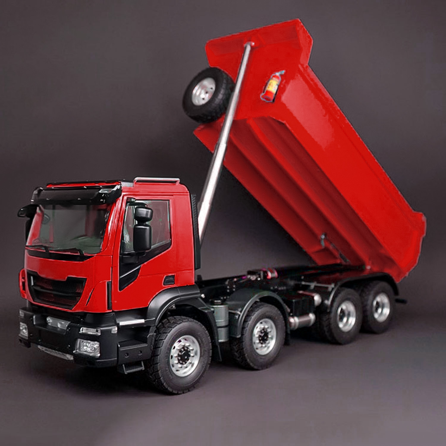 Coche volquete hidráulico RC a - Rc Hobby Dump Truck reseña y precio