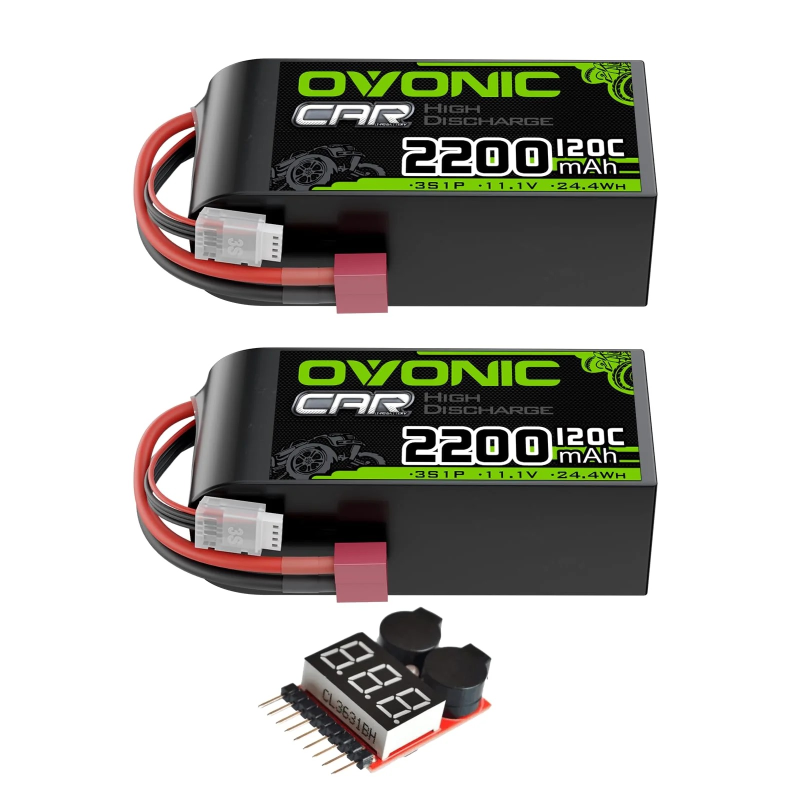 Batería LiPo Corta OVONIC 3S 1 - Rc Hobby Grade Truck reseña y precio