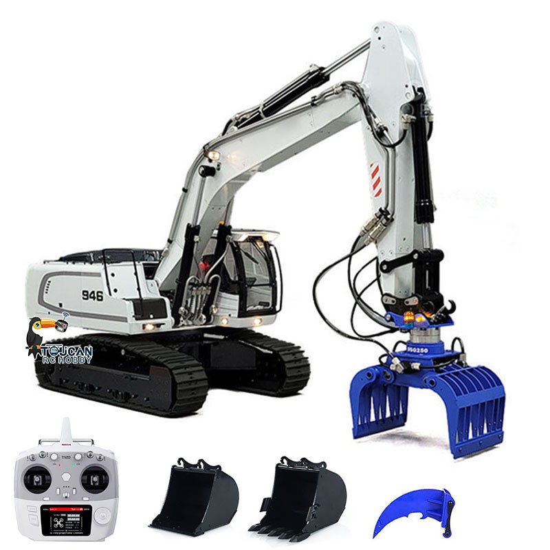 Excavadora RC Hidráulica de Or - Rc Hobby Track reseña y precio