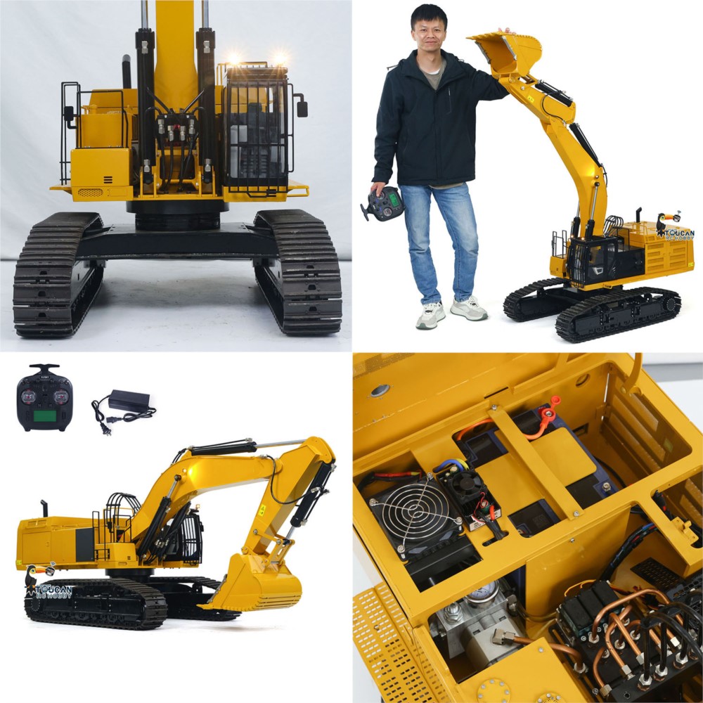 Excavadora Hidráulica RC 1/8 3 - Rc Excavator Hobby reseña y precio