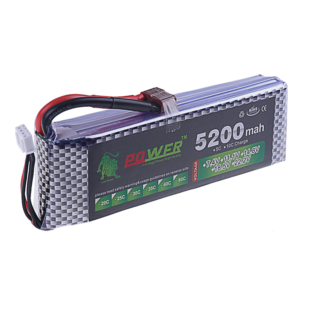 Batería Lipo 3S 11,1 V 5200mah - Rc Hobby Boat reseña y precio