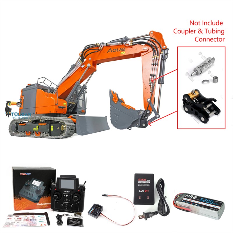 1/14 Aoue ET26L Metal LESU Exc - Rc Excavator Hobby reseña y precio