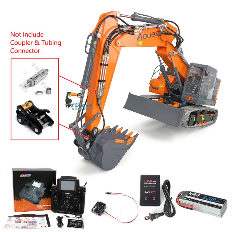 1/14 Aoue ET26L Metal LESU Exc - Rc Excavator Hobby reseña y precio